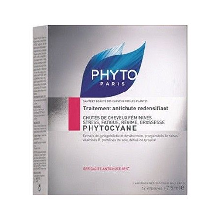 Phytocyane Traitement Antichute Redensifiant des laboratoires Phyto