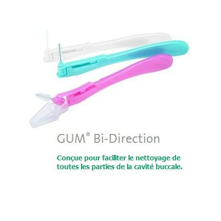 Brossette Interdentaire Bi-Direction 0.7Mm 2114 de Gum Sunstar