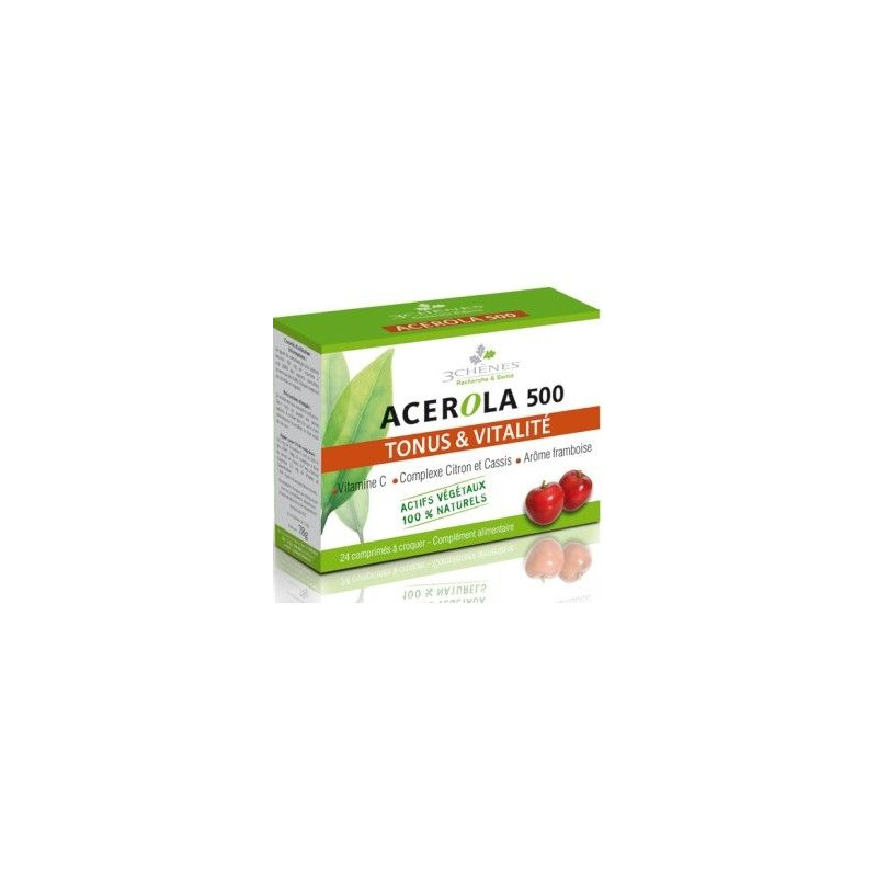 Acerola 500 des laboratoires 3 Chenes