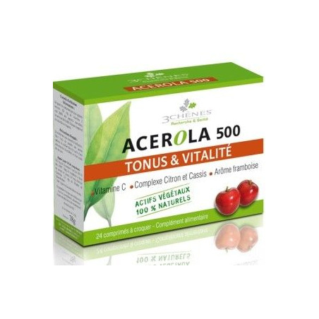 Acerola 500 des laboratoires 3 Chenes