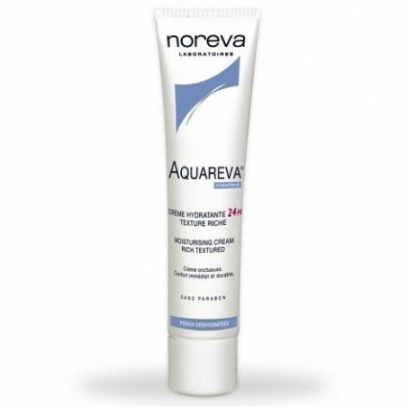 Aquareva Crème Hydratante 24H Texture Riche des laboratoires Noreva