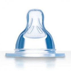 Tétine Silk Débit 2 des laboratoires Mam