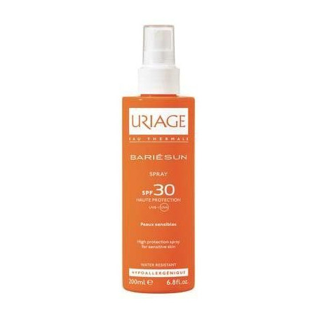 Bariesun Spf30 Spray des laboratoires Uriage Bariesun Spf30 Spray des laboratoires Uriage