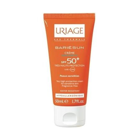 Bariesun Spf50+ Crème Sans Parfum des laboratoires Uriage