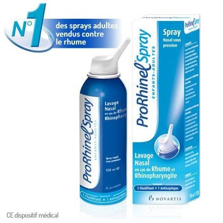 Spray Nasal Enfant-Adulte des laboratoires Prorhinel