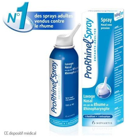 Spray Nasal Enfant-Adulte des laboratoires Prorhinel 