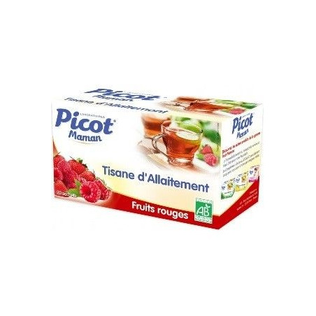 Tisane Allaitement Maman Fruits Rouges des laboratoires Picot