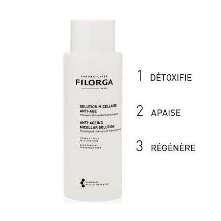 Solution Micellaire Anti-Age des laboratoires Filorga