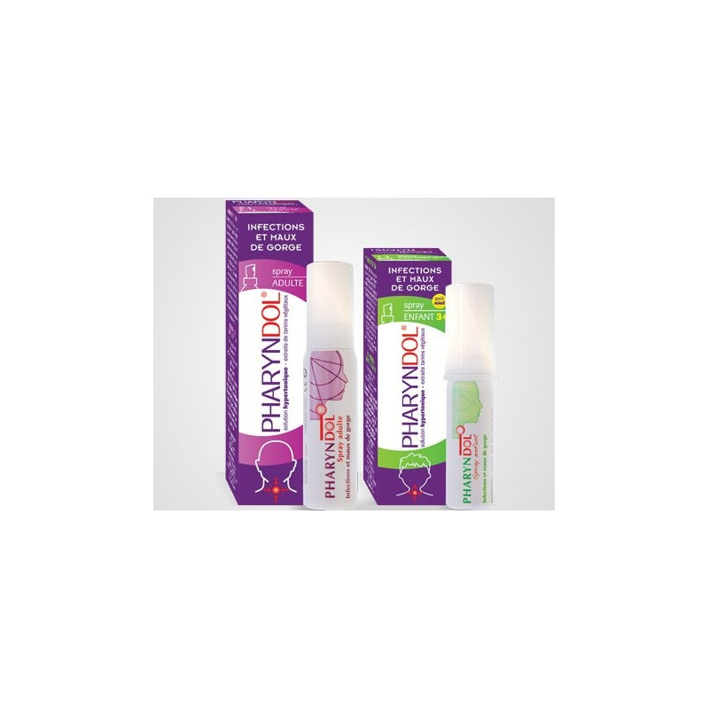 Pharyndol Antiviral Maux De Gorge Enfant des laboratoires Pediact