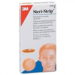 Steri-Strip Suture Cutanée 6X100Mm B/10 des laboratoires 3M Sante