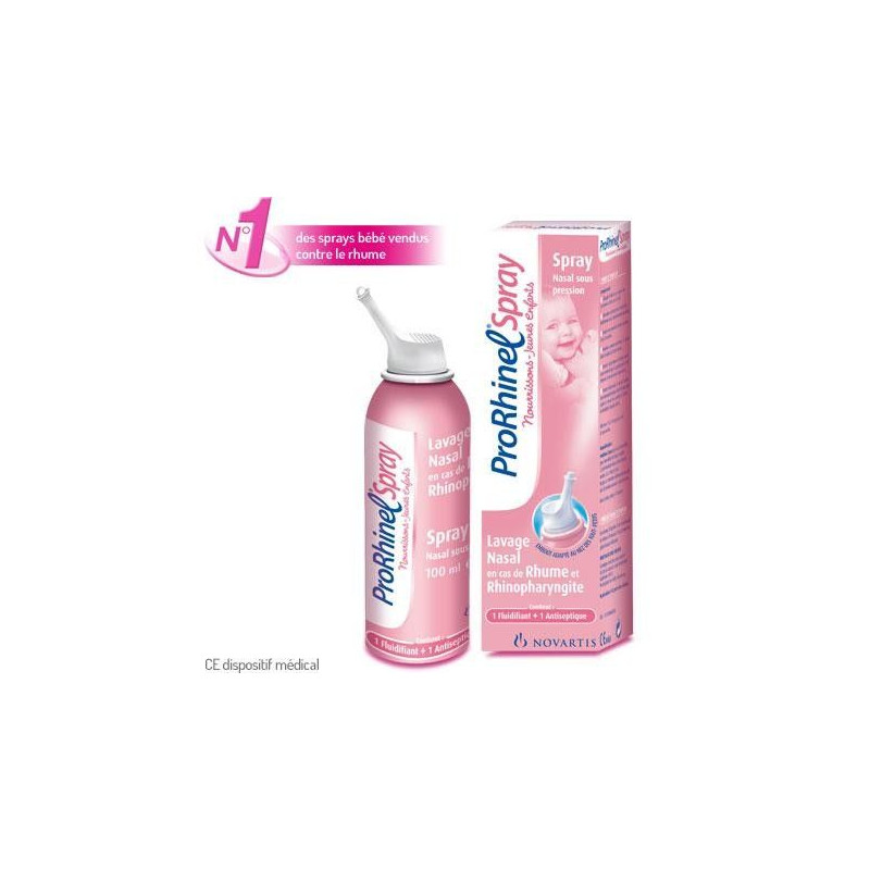 Spray Nasal Nourissons - Jeunes Enfants des laboratoires Prorhinel