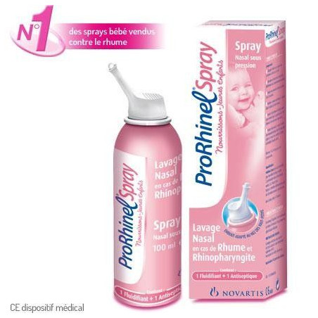 Spray Nasal Nourissons - Jeunes Enfants des laboratoires Prorhinel