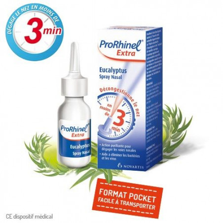 Spray Nasal Extra Eucalyptus des laboratoires Prorhinel