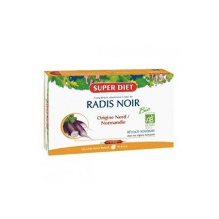 Ampoules Pour Le Confort Digestif Au Radis Noir Super Diet