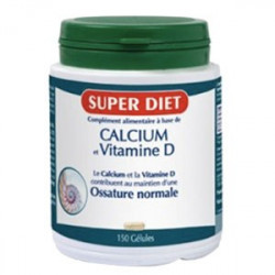 Complément Alimentaire Au Calcium Et Vitamine D de Super Diet