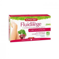 Fluidilège Bio Ampoules Pour La Circulation de Super Diet