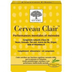 Cerveau Clair Performances Mentales Et Mémoire New Nordic