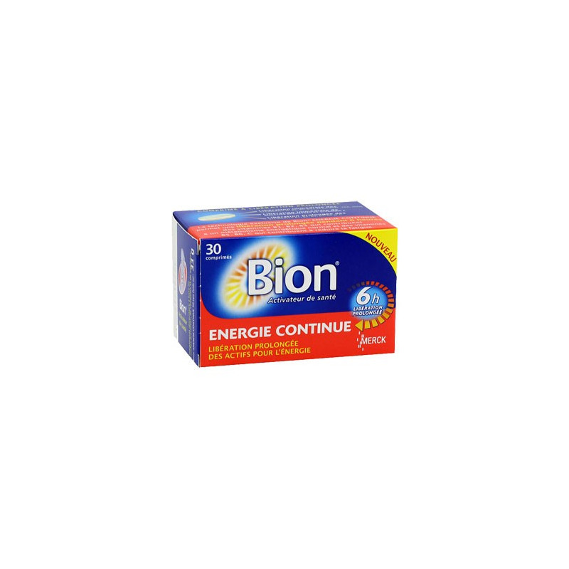 Bion 3 Energie Continue Boite De 30 Comprimés Bion