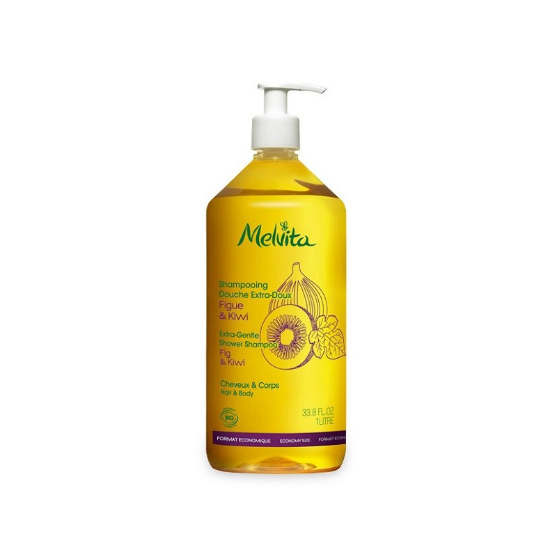 Shampoing Douche Extra Doux 1L des laboratoires Melvita
