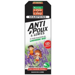 ANTI-POUX ET LENTES Shampoing à l'huile essentielle de lavande bio