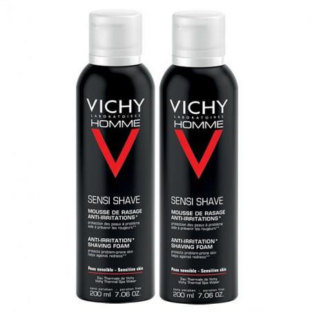 Homme Mousse À Raser Anti-Irritations des laboratoires Vichy Homme Mousse À Raser Anti-Irritations des laboratoires Vichy