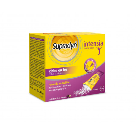 Intensia ( 20 Sticks ) des laboratoires Supradyn