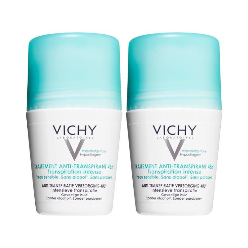 Déodorant traitement anti-transpirant 48h anti-traces