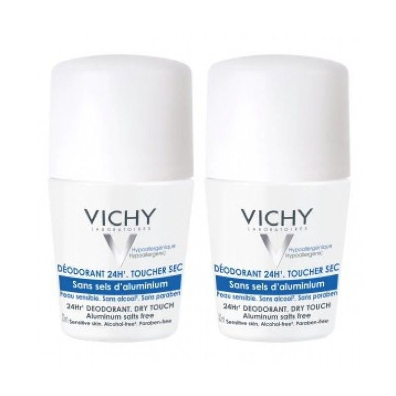 Déodorant 24h toucher sec sans sels d'aluminium