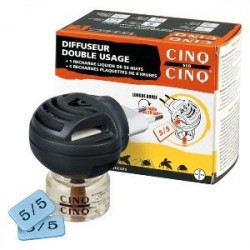 Diffuseur Anti-Moustique Double Usage de Cinq Sur Cinq