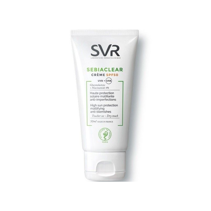 Sebiaclear Crème Spf50 des laboratoires Svr