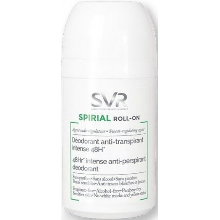 Spirial Déodorant Anti-Transpirant Roll-On des laboratoires Svr