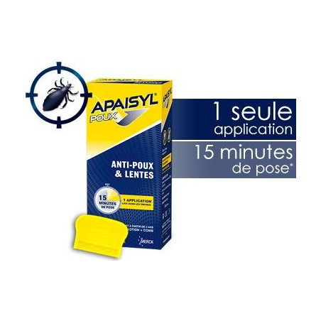 apaisyl POUX Anti-poux et Lentes