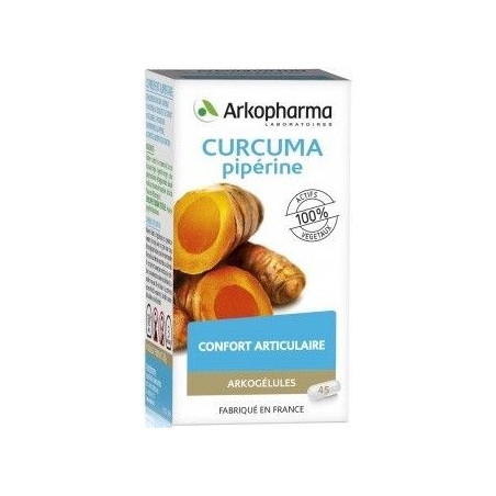 ARKOGELULES CURCUMA PIPERINE Confort Articulaire