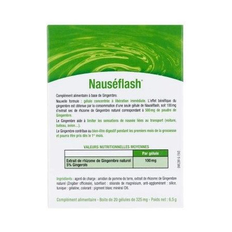 NAUSEFLASH Complément Alimentaire