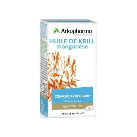 Arkogelules Huile De Krill Confort Articulaire des laboratoires Arkopharma