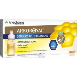 Arko Royal Gelée Royale + Ferment Lactique des laboratoires Arkopharma