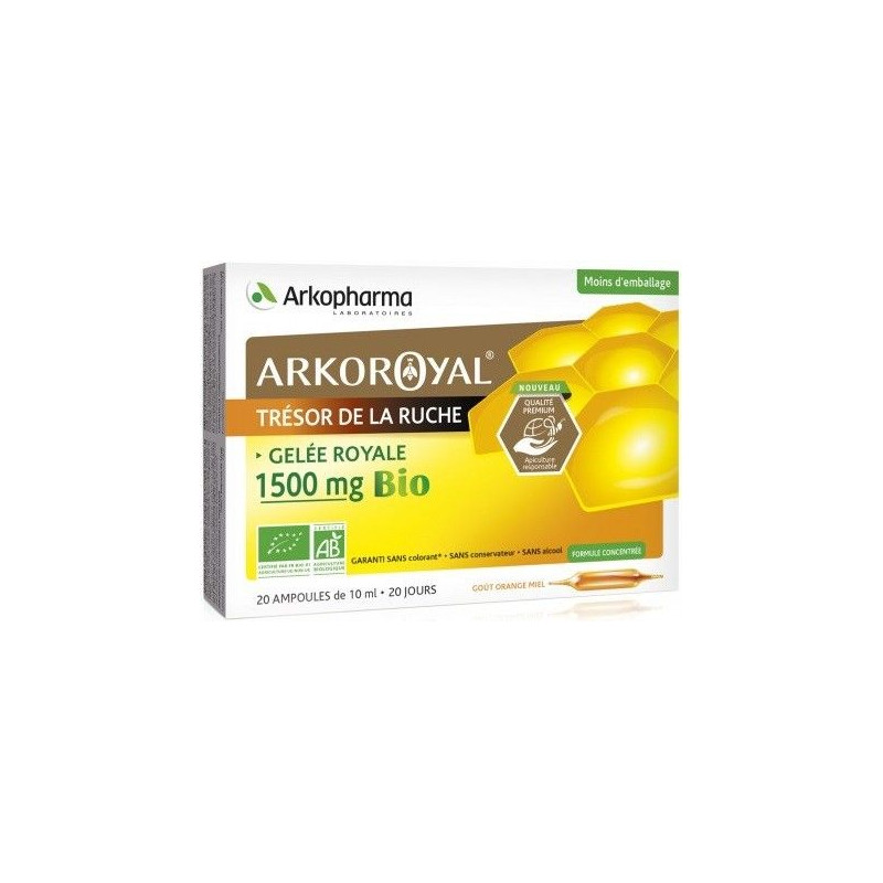 ARKOROYAL Gelée Royale 1500mg Bio