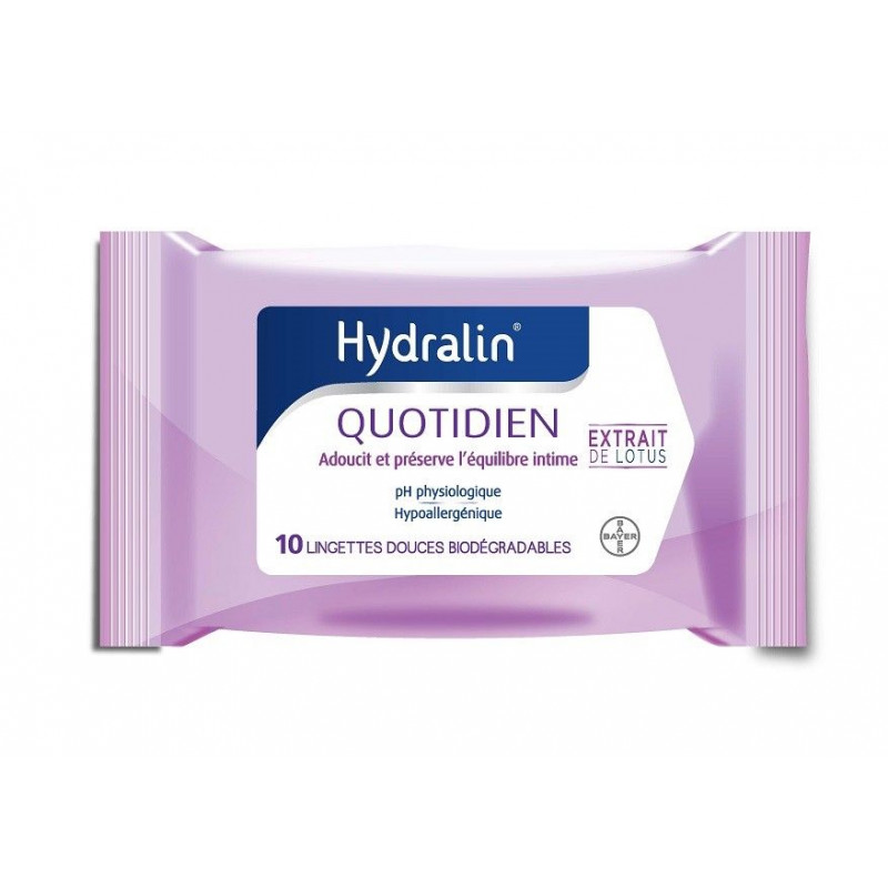 QUOTIDIEN Lingettes Douces Biodégradables