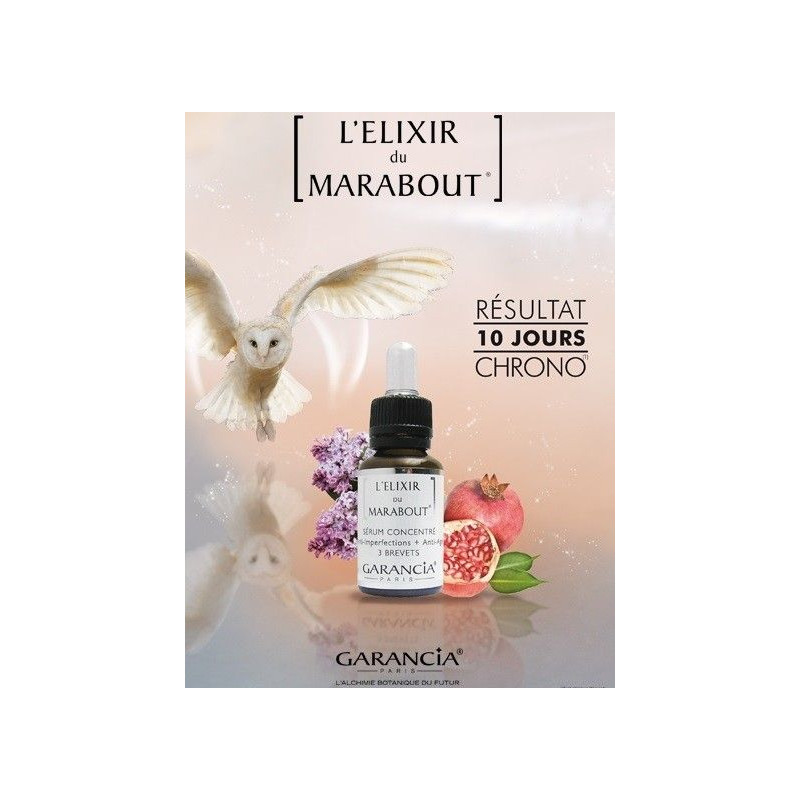 Elixir Du Marabou Sérum Concentré des laboratoires Garancia