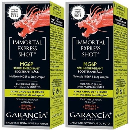 Immortal Express Shot laboratoires Garancia