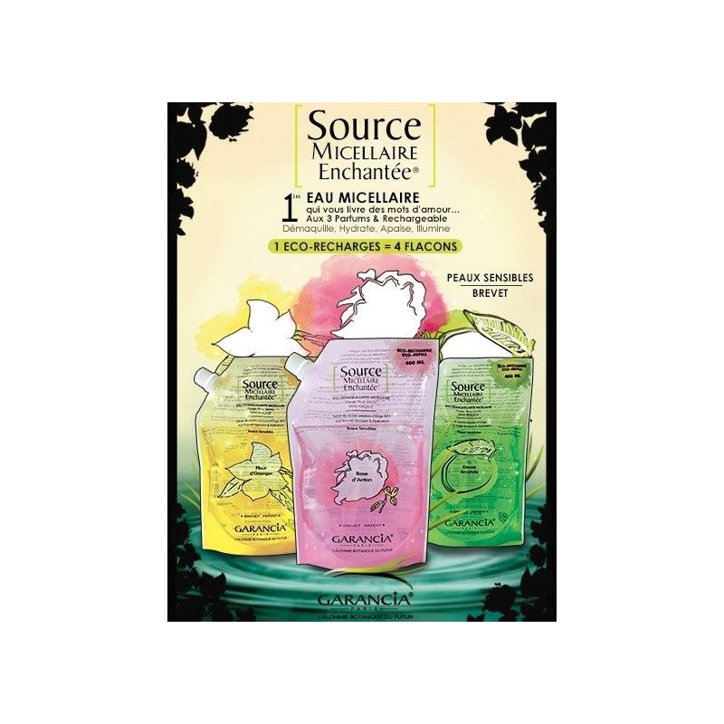 SOURCE MICELLAIRE ENCHANTEE Fleur d'Oranger Eau Micellaire 4 en 1