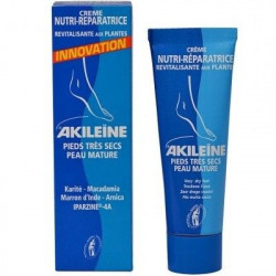 AKILEINE BLEU Crème Nutri-réparatrice Pied Sec