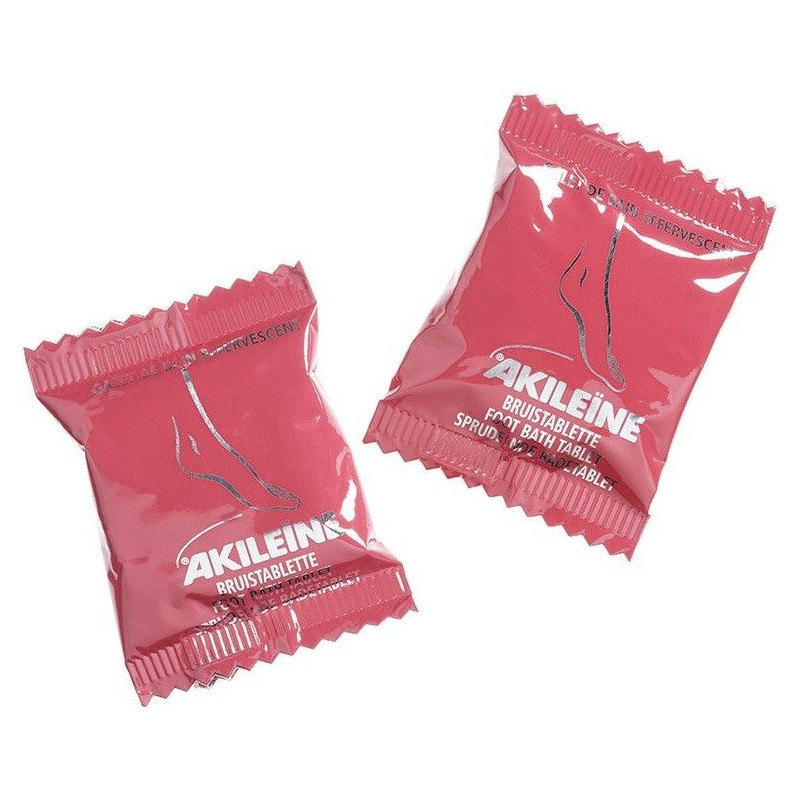 AKILEINE ROUGE Galets de Bain Effervescents Revitalisants