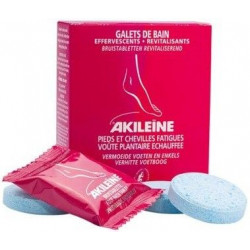 AKILEINE ROUGE Galets de Bain Effervescents Revitalisants