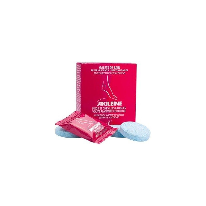 AKILEINE ROUGE Galets de Bain Effervescents Revitalisants