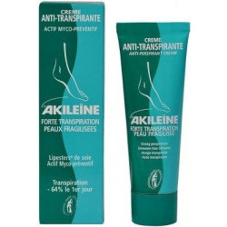 Akileine Vert Crème Anti-Transpirante des laboratoires Asepta