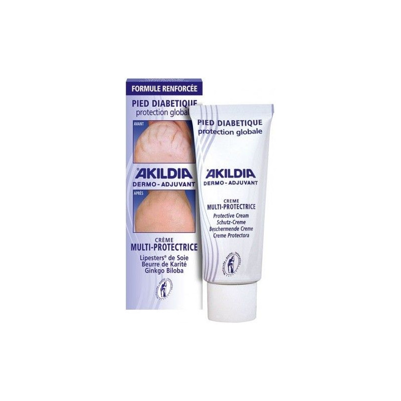 AKILDIA Crème Multi-protectrice Pied Diabétique