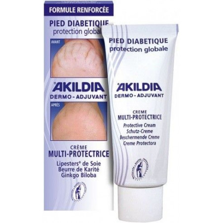 AKILDIA Crème Multi-protectrice Pied Diabétique