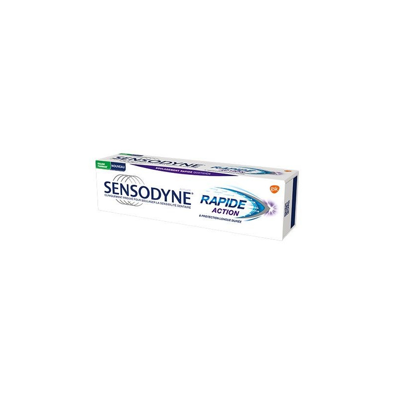Dentifrice Rapide - Protection Longue Durée des laboratoires Sensodyne