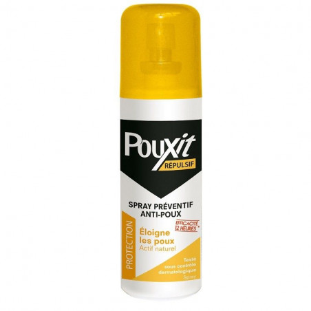 Repulsif Spray Préventif Anti-Poux 75Ml des laboratoires Pouxit